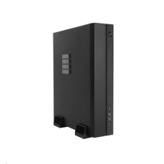 BAZAR - CHIEFTEC skříň Compact Series/mini ITX, IX-06B-OP, Black, bez zdroje, poškozený obal