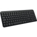 Logitech K250 CZ/SK bezdrátová klávesnice světle šedá