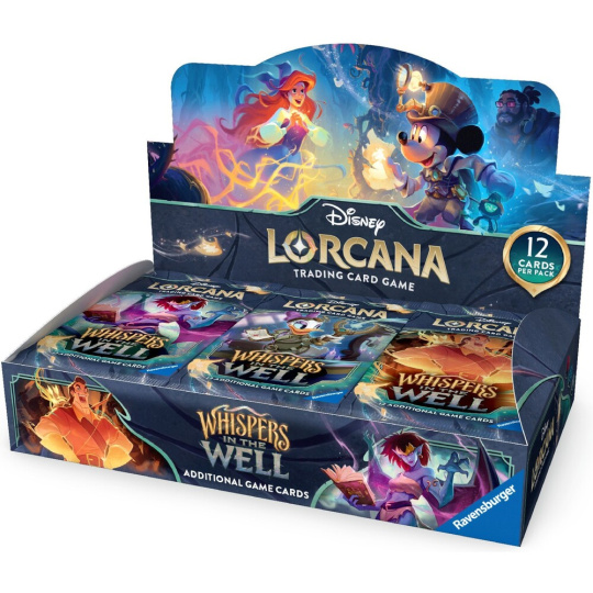 Disney Lorcana: Whispers in the Well - Booster Box (24 ks)