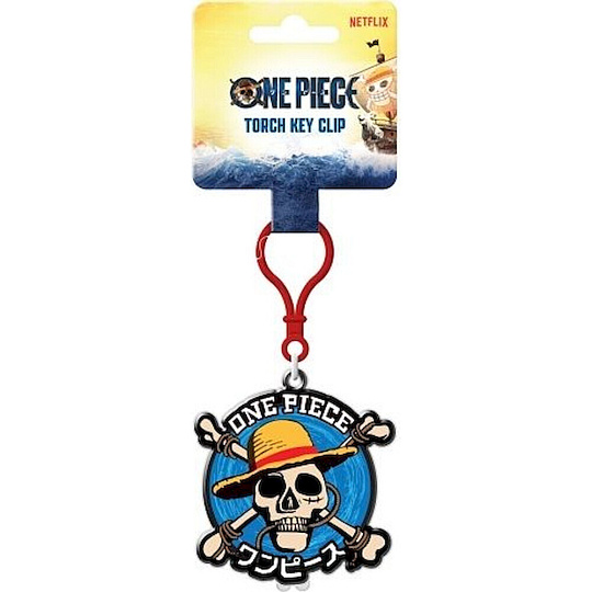 Klíčenka se svítilnou One Piece - Straw Hat Crew Icon Klíčenka se svítilnou One Piece - Straw Hat Crew Icon