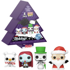 Funko Pocket POP! TNBC- Tree Holiday Box (4 figurky)