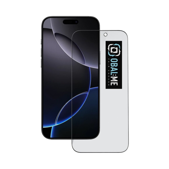 OBAL:ME Privacy 5D tvrzené sklo Apple iPhone 17 Pro Max černé