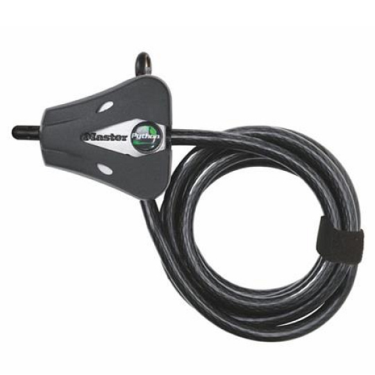 Master Lock Zkracovací lanový zámek  Python 8417EURDPRO - 5mm
