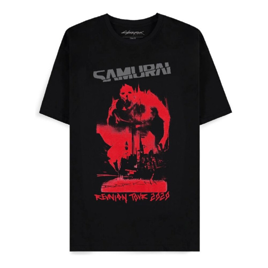Tričko Cyberpunk 2077 - Samurai Reunion Tour 2020 M