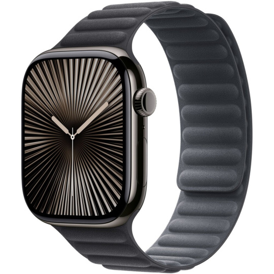 Apple Watch 49/46/45/44mm černý magnetický tah S/M