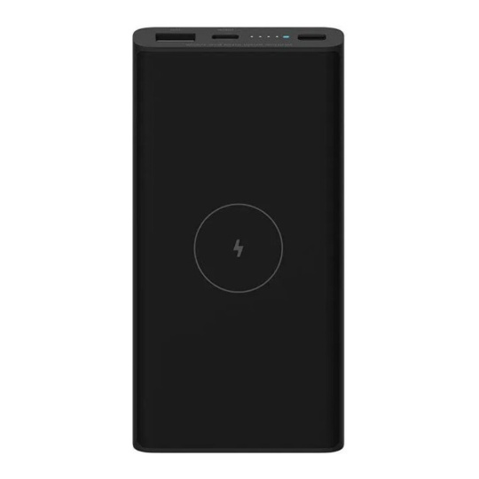 Xiaomi Mi 10000mAh 10W bezdrátová powerbanka černá