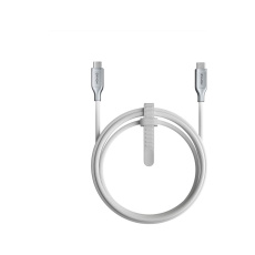 Nomad Kevlar 240W kabel USB-C/USB-C (1,5m) bílý