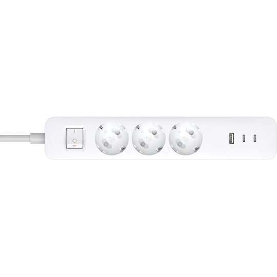 Xiaomi 20W Power Strip (2C1A) prodlužovací zásuvka bílá Xiaomi 20W Power Strip (2C1A) prodlužovací zásuvka bílá