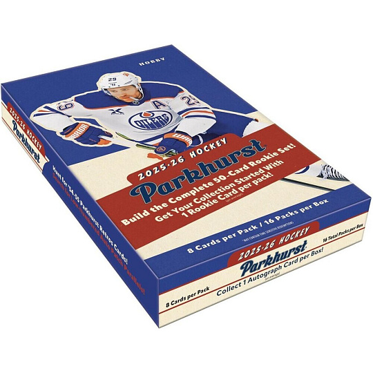 Hokejové karty 2025-26 Upper Deck Parkhurst Hockey Hobby Box