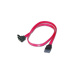 PremiumCord SATA datový kabel zalomený 90° 0,5m