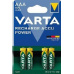 Varta LR03/4BP 800 mAh Ready to use