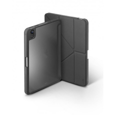 UNIQ Moven antimikrobiální pouzdro pro iPad Mini (2021) šedé
