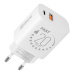 OBAL:ME nabíječka USB-A/USB-C (20W) bílá