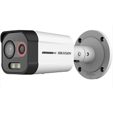 Hikvision DS-2TD2608-2/QA, IP Bullet termo- optická kamera; objektiv 2,6mm, LED 30m, Audio, Alarm, Blikač
