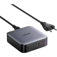 UGREEN Nexode 100W nabíječka (3x USB-C/1x USB-A) šedá