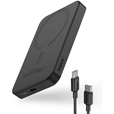 Baseus Power banka Mini s bezdrátovým nabíjením 5000 mAh 20W USB-C černá