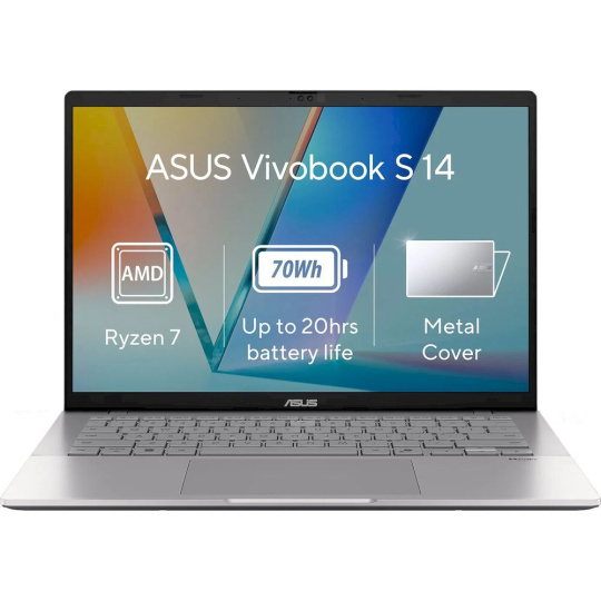 ASUS VivoBook S14 (M3407HA-LY067X) stříbrný - záruka na 3 roky po registraci