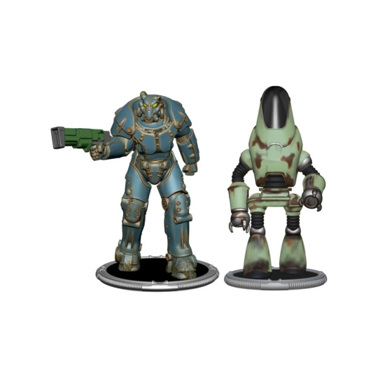 Set dvou figurek Syndicate Collectibles Fallout - X01 & Protectron (Set D)