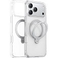Torras Ostand Q3 Spin MagSafe kryt iPhone 17 Pro Max clear