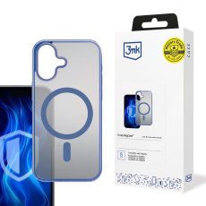 3mk ochranný kryt Frosty MagCase Blue pro Apple iPhone 16 3mk ochranný kryt Frosty MagCase Blue pro Apple iPhone 16