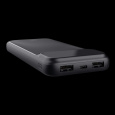 TRUST Powerbanka Avala, 10000 mAh, 1xUSB-C + 2xUSB, černá