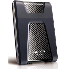 ADATA Externí HDD 1TB USB 3.1 DashDrive Durable HD650, černý (gumový, nárazu odolný)