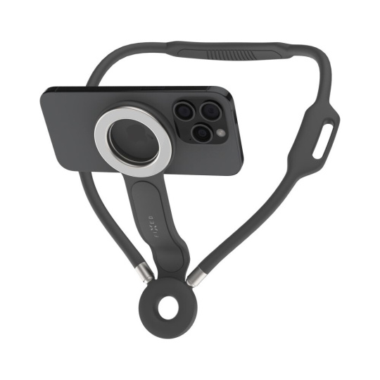 FIXED Creator Neck Phone Holder MagSafe držák na krk šedý FIXED Creator Neck Phone Holder MagSafe držák na krk šedý