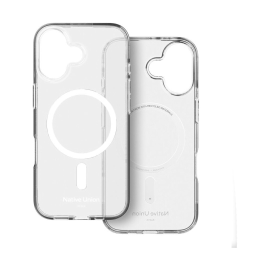 Native Union (RE)Clear MagSafe kryt z recyklovaného materiálu iPhone 17 transparent