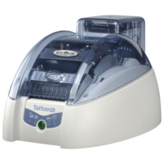 Evolis Tattoo2 RW, single sided, 12 dots/mm (300 dpi), USB, Ethernet, contactless, white, blue Evolis Tattoo2 RW, single sided, 12 dots/mm (300 dpi), USB, Ethernet, contactless, white, blue