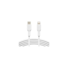 Belkin BOOST Charge USB-C/Lightning kabel, 2m, bílý
