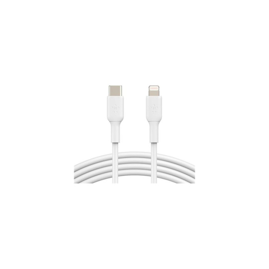 Belkin BOOST Charge USB-C/Lightning kabel 2m bílý Belkin BOOST Charge USB-C/Lightning kabel 2m bílý