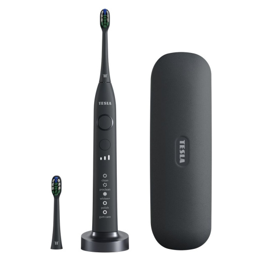 Tesla Toothbrush Sonic TS400 zubní kartáček černý