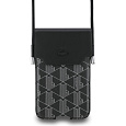 Lacoste PVC Blend Monogram Metal Logo kapsa na telefon XL černá