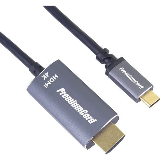 PremiumCord USB 3.1 na HDMI kabel rozlišení obrazu 4K*2K@60Hz 1,8m PremiumCord USB 3.1 na HDMI kabel rozlišení obrazu 4K*2K@60Hz 1,8m