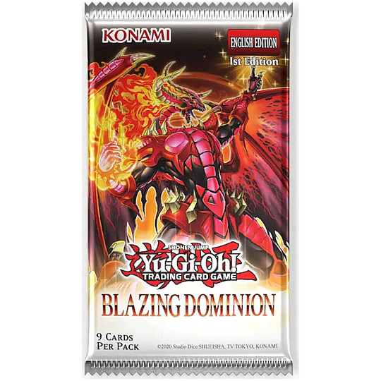 Yu-Gi-Oh! - Blazing Dominion Booster