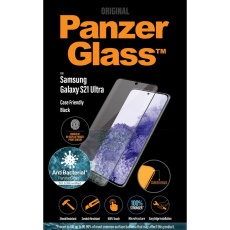 PanzerGlass Premium Antibacterial Samsung Galaxy S21 Ultra (FingerPrint ready) černé