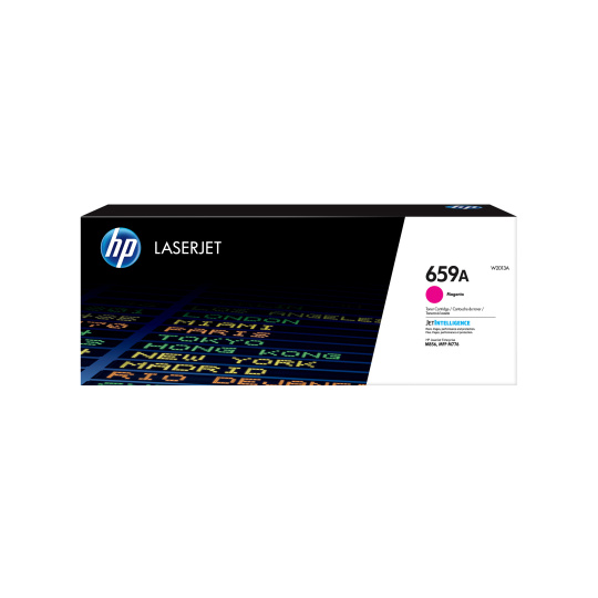BAZAR - HP 659A Magenta Original LaserJet Toner Cartridge (13,000 pages) - Poškozený obal (Komplet)