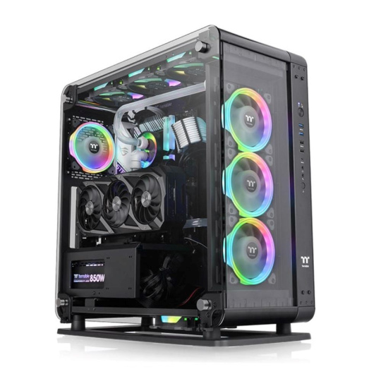 THERMAL TAKE Case Core P6, ATX, Průhledná bočnice, černá