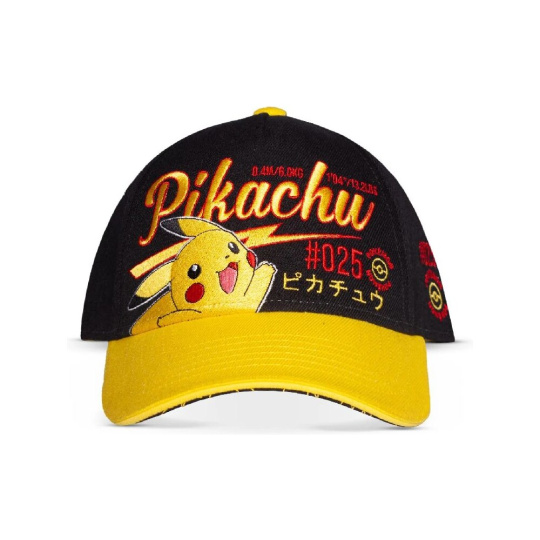 Kšiltovka Pokémon - Pikachu (vyšívaný motvi)