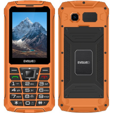EVOLVEO StrongPhone Z6 vodotěsný odolný Dual SIM telefon oranžový EVOLVEO StrongPhone Z6 vodotěsný odolný Dual SIM telefon oranžový