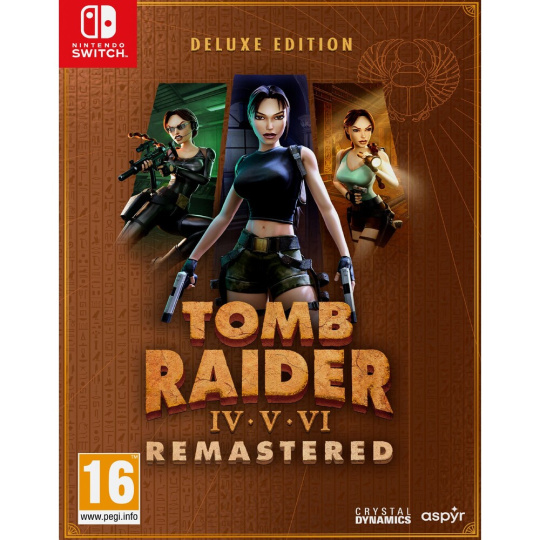 Tomb Raider IV-VI Remastered Starring Lara Croft: Deluxe Edition (Switch) Tomb Raider IV-VI Remastered Starring Lara Croft: Deluxe Edition (Switch)
