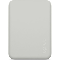 Epico 4200mAh powerbanka světle šedá