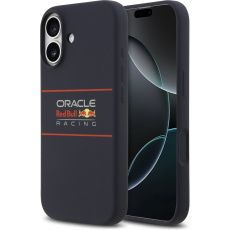 Oracle Red Bull Racing Silicone Horizontal Logo MagSafe kryt iPhone 17 modrý