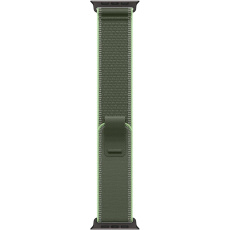 Apple Watch 49/46/45/44mm zelený/neonový Trailový tah S/M černý titan
