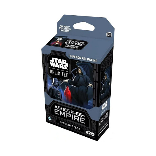 Star Wars TCG SWU08: Ashes of the Empire - Spotlight Deck Emperor Palpatine Star Wars TCG SWU08: Ashes of the Empire - Spotlight Deck Emperor Palpatine