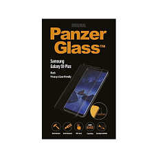 PanzerGlass Premium Samsung S9+ černé (lepicí vrstva po celém skle)