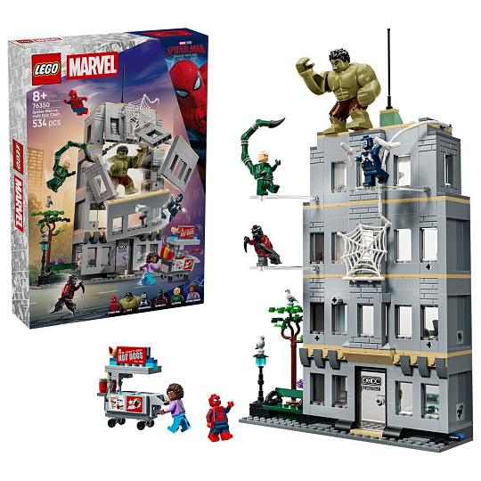 LEGO Marvel 76350 Spider-Man vs. Hulk: Epický souboj LEGO Marvel 76350 Spider-Man vs. Hulk: Epický souboj