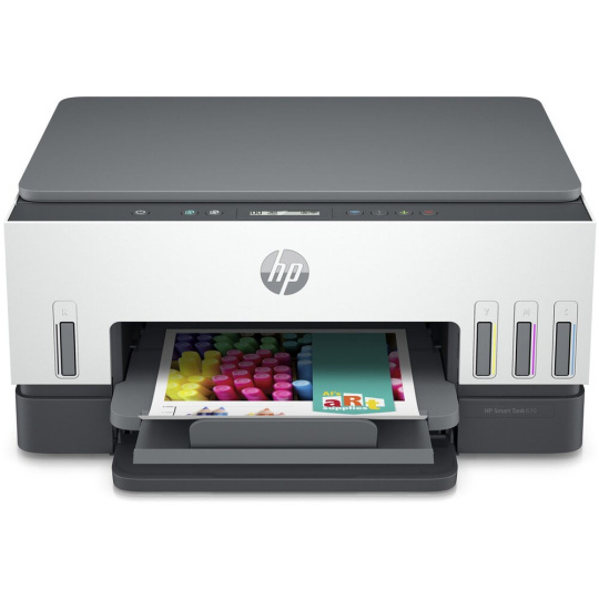 HP Smart Tank 670 multifunkční inkoustová tiskárna (A4) - 3 roky záruky po registraci