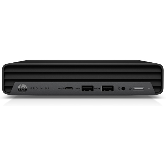 HP PC Pro Mini 400G9 i3-14100T,1x8GB DDR5, 512GB M.2 , Intel HD 2xDP+HDMI, WiFi 6+BT, usb kl. myš, 90W, FDOS, 3y onsite