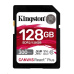 Kingston SDXC karta 128GB Canvas React Plus SDXC UHS-II 300R/260W U3 V90 for Full HD/4K/8K